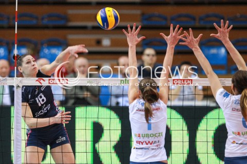  03.04.2017 RZESZOW<br />SIATKOWKA ORLEN LIGA 2016/2017 WOMEN VOLLEYBALL POLAND POLISH ORLENLIGA LEAGUE SEASON 2016/2017<br />POLFINAL - SEMIFINAL - 1. MECZ<br />MECZ DEVELOPRES SKYRES RZESZOW - CHEMIK POLICE <br />N/Z KATARZYNA ZAROSLINSKA <br /> 