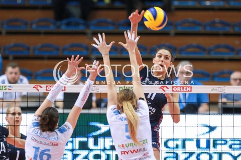  03.04.2017 RZESZOW<br />SIATKOWKA ORLEN LIGA 2016/2017 WOMEN VOLLEYBALL POLAND POLISH ORLENLIGA LEAGUE SEASON 2016/2017<br />POLFINAL - SEMIFINAL - 1. MECZ<br />MECZ DEVELOPRES SKYRES RZESZOW - CHEMIK POLICE <br />N/Z STEFANA VELJKOVIC <br /> 