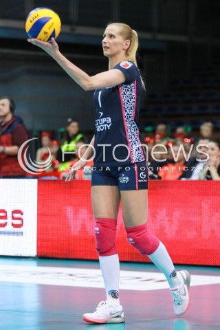  03.04.2017 RZESZOW<br />SIATKOWKA ORLEN LIGA 2016/2017 WOMEN VOLLEYBALL POLAND POLISH ORLENLIGA LEAGUE SEASON 2016/2017<br />POLFINAL - SEMIFINAL - 1. MECZ<br />MECZ DEVELOPRES SKYRES RZESZOW - CHEMIK POLICE <br />N/Z ANNA WERBLINSKA SYLWETKA <br /> 