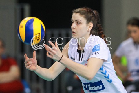  03.04.2017 RZESZOW<br />SIATKOWKA ORLEN LIGA 2016/2017 WOMEN VOLLEYBALL POLAND POLISH ORLENLIGA LEAGUE SEASON 2016/2017<br />POLFINAL - SEMIFINAL - 1. MECZ<br />MECZ DEVELOPRES SKYRES RZESZOW - CHEMIK POLICE <br />N/Z MIROSLAVA PASKOVA SYLWETKA <br /> 