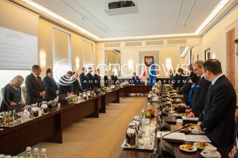Posiedzenie Rady Ministrów w Warszawie