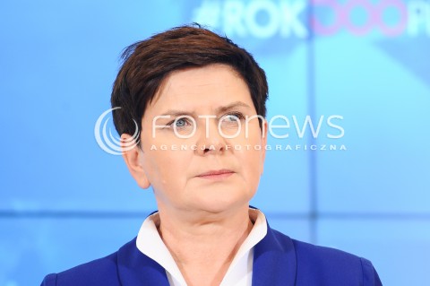  04.04.2017 WARSZAWA<br />KONFERENCJA PRASOWA PREMIER BEATY SZYDLO I MINISTER ELZBIETY RAFALSKIEJ <br />N/Z PREMIER BEATA SZYDLO<br /> 