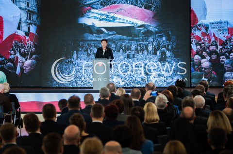  10.04.2017 WARSZAWA<br />UROCZYSTOSC UPAMIETNIENIA TRAGEDII SMOLENSKIEJ<br />N/Z PREMIER BEATA SZYDLO<br /> 