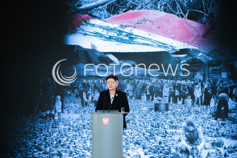  10.04.2017 WARSZAWA<br />UROCZYSTOSC UPAMIETNIENIA TRAGEDII SMOLENSKIEJ<br />N/Z PREMIER BEATA SZYDLO<br /> 