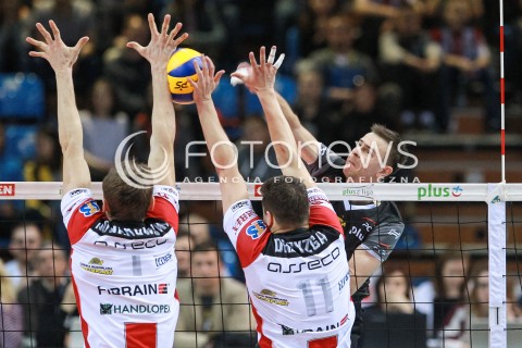  12.04.2017 RZESZOW<br />SIATKOWKA PLUSLIGA 2016/2017 MEN VOLLEYBALL POLAND POLISH PLUS LIGA LEAGUE SEASON 2016/2017<br />POLFINAL - SEMIFINAL - 2. MECZ<br />MECZ ASSECO RESOVIA RZESZOW - PGE SKRA BELCHATOW<br />N/Z MARIUSZ WLAZLY <br /> 