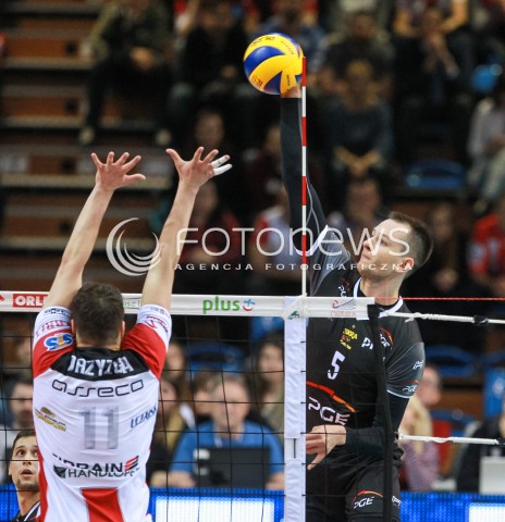  12.04.2017 RZESZOW<br />SIATKOWKA PLUSLIGA 2016/2017 MEN VOLLEYBALL POLAND POLISH PLUS LIGA LEAGUE SEASON 2016/2017<br />POLFINAL - SEMIFINAL - 2. MECZ<br />MECZ ASSECO RESOVIA RZESZOW - PGE SKRA BELCHATOW<br />N/Z BARTOSZ KUREK <br /> 