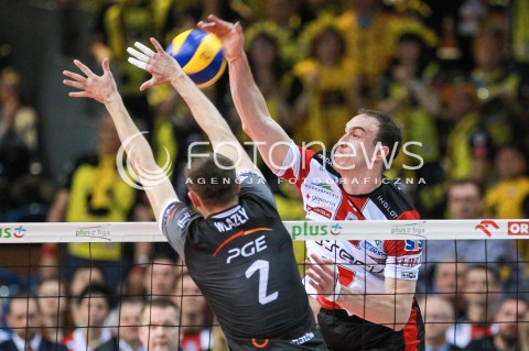  12.04.2017 RZESZOW<br />SIATKOWKA PLUSLIGA 2016/2017 MEN VOLLEYBALL POLAND POLISH PLUS LIGA LEAGUE SEASON 2016/2017<br />POLFINAL - SEMIFINAL - 2. MECZ<br />MECZ ASSECO RESOVIA RZESZOW - PGE SKRA BELCHATOW<br />N/Z MARKO IVOVIC <br /> 