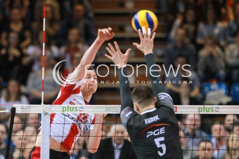 12.04.2017 RZESZOW<br />SIATKOWKA PLUSLIGA 2016/2017 MEN VOLLEYBALL POLAND POLISH PLUS LIGA LEAGUE SEASON 2016/2017<br />POLFINAL - SEMIFINAL - 2. MECZ<br />MECZ ASSECO RESOVIA RZESZOW - PGE SKRA BELCHATOW<br />N/Z JOCHEN SCHOPS ( SCHOEPS ) <br /> 