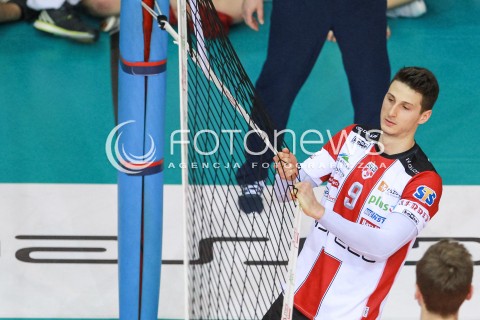  12.04.2017 RZESZOW<br />SIATKOWKA PLUSLIGA 2016/2017 MEN VOLLEYBALL POLAND POLISH PLUS LIGA LEAGUE SEASON 2016/2017<br />POLFINAL - SEMIFINAL - 2. MECZ<br />MECZ ASSECO RESOVIA RZESZOW - PGE SKRA BELCHATOW<br />N/Z THIBAULT ROSSARD <br /> 