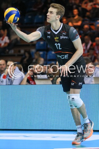  12.04.2017 RZESZOW<br />SIATKOWKA PLUSLIGA 2016/2017 MEN VOLLEYBALL POLAND POLISH PLUS LIGA LEAGUE SEASON 2016/2017<br />POLFINAL - SEMIFINAL - 2. MECZ<br />MECZ ASSECO RESOVIA RZESZOW - PGE SKRA BELCHATOW<br />N/Z ARTUR SZALPUK SYLWETKA <br /> 