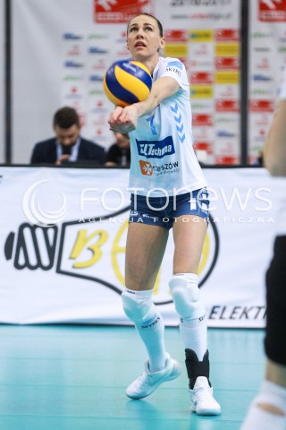  13.04.2017 RZESZOW<br />SIATKOWKA ORLEN LIGA 2016/2017 WOMEN VOLLEYBALL POLAND POLISH ORLENLIGA LEAGUE SEASON 2016/2017<br />MECZ O 3. MIEJSCE - I MECZ<br />MECZ DEVELOPRES SKYRES RZESZOW - IMPEL WROCLAW <br />N/Z KREMENA KAMENOVA SYLWETKA <br /> 