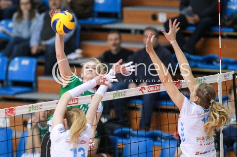  13.04.2017 RZESZOW<br />SIATKOWKA ORLEN LIGA 2016/2017 WOMEN VOLLEYBALL POLAND POLISH ORLENLIGA LEAGUE SEASON 2016/2017<br />MECZ O 3. MIEJSCE - I MECZ<br />MECZ DEVELOPRES SKYRES RZESZOW - IMPEL WROCLAW <br />N/Z NATALIA MEDRZYK <br /> 
