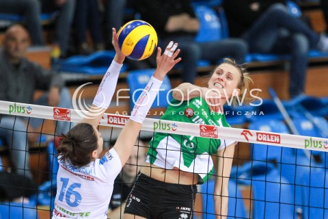  13.04.2017 RZESZOW<br />SIATKOWKA ORLEN LIGA 2016/2017 WOMEN VOLLEYBALL POLAND POLISH ORLENLIGA LEAGUE SEASON 2016/2017<br />MECZ O 3. MIEJSCE - I MECZ<br />MECZ DEVELOPRES SKYRES RZESZOW - IMPEL WROCLAW <br />N/Z MONIKA PTAK <br /> 