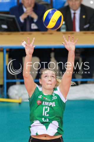  13.04.2017 RZESZOW<br />SIATKOWKA ORLEN LIGA 2016/2017 WOMEN VOLLEYBALL POLAND POLISH ORLENLIGA LEAGUE SEASON 2016/2017<br />MECZ O 3. MIEJSCE - I MECZ<br />MECZ DEVELOPRES SKYRES RZESZOW - IMPEL WROCLAW <br />N/Z MICHA HANCOCK SYLWETKA <br /> 