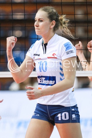  13.04.2017 RZESZOW<br />SIATKOWKA ORLEN LIGA 2016/2017 WOMEN VOLLEYBALL POLAND POLISH ORLENLIGA LEAGUE SEASON 2016/2017<br />MECZ O 3. MIEJSCE - I MECZ<br />MECZ DEVELOPRES SKYRES RZESZOW - IMPEL WROCLAW <br />N/Z ADELA HELIC RADOSC EMOCJE SYLWETKA <br /> 
