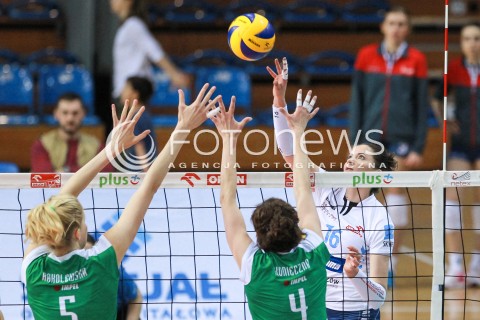  13.04.2017 RZESZOW<br />SIATKOWKA ORLEN LIGA 2016/2017 WOMEN VOLLEYBALL POLAND POLISH ORLENLIGA LEAGUE SEASON 2016/2017<br />MECZ O 3. MIEJSCE - I MECZ<br />MECZ DEVELOPRES SKYRES RZESZOW - IMPEL WROCLAW <br />N/Z KLAUDIA KACZOROWSKA <br /> 
