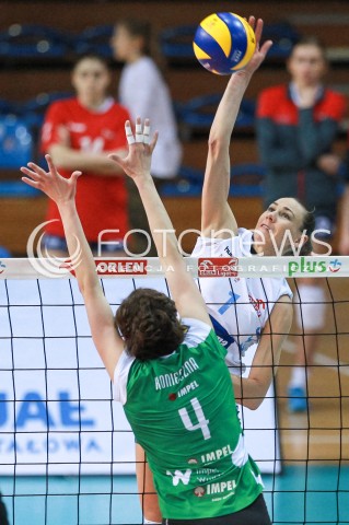  13.04.2017 RZESZOW<br />SIATKOWKA ORLEN LIGA 2016/2017 WOMEN VOLLEYBALL POLAND POLISH ORLENLIGA LEAGUE SEASON 2016/2017<br />MECZ O 3. MIEJSCE - I MECZ<br />MECZ DEVELOPRES SKYRES RZESZOW - IMPEL WROCLAW <br />N/Z KREMENA KAMENOVA <br /> 