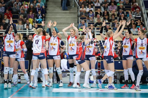  14.04.2017 LODZ SIATKOWKA ORLEN LIGA SEZON 2016/2017 <br />GROT BUDOWLANI LODZ - KPS CHEMIK POLICE <br />N/Z DRUZYNA BUDOWLANI LODZ<br /> 