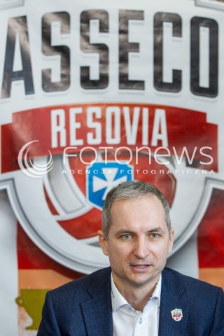  21.04.2017 RZESZOW <br />SIATKOWKA SEZON 2016/2017 MEN VOLLEYBALL <br />KONFERENCJA PRASOWA ASSECO RESOVII RZESZOW NA KTOREJ TRENER ANDRZEJ KOWAL POINFORMOWAL, ZE JEST TO JEGO OSTATNI SEZON W ROLI TRENERA <br />N/Z ANDRZEJ KOWAL<br /> 