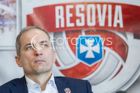  21.04.2017 RZESZOW <br />SIATKOWKA SEZON 2016/2017 MEN VOLLEYBALL <br />KONFERENCJA PRASOWA ASSECO RESOVII RZESZOW NA KTOREJ TRENER ANDRZEJ KOWAL POINFORMOWAL, ZE JEST TO JEGO OSTATNI SEZON W ROLI TRENERA <br />N/Z ANDRZEJ KOWAL<br /> 