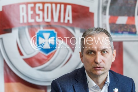  21.04.2017 RZESZOW <br />SIATKOWKA SEZON 2016/2017 MEN VOLLEYBALL <br />KONFERENCJA PRASOWA ASSECO RESOVII RZESZOW NA KTOREJ TRENER ANDRZEJ KOWAL POINFORMOWAL, ZE JEST TO JEGO OSTATNI SEZON W ROLI TRENERA <br />N/Z ANDRZEJ KOWAL<br /> 