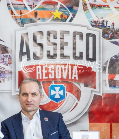  21.04.2017 RZESZOW <br />SIATKOWKA SEZON 2016/2017 MEN VOLLEYBALL <br />KONFERENCJA PRASOWA ASSECO RESOVII RZESZOW NA KTOREJ TRENER ANDRZEJ KOWAL POINFORMOWAL, ZE JEST TO JEGO OSTATNI SEZON W ROLI TRENERA <br />N/Z ANDRZEJ KOWAL<br /> 