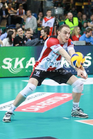  23.04.2017 RZESZOW<br />SIATKOWKA PLUSLIGA 2016/2017 MEN VOLLEYBALL POLAND POLISH PLUS LIGA LEAGUE SEASON 2016/2017 <br />MECZ  O 3. MIEJSCE - II MECZ<br />MECZ ASSECO RESOVIA RZESZOW - JASTRZEBSKI WEGIEL <br />N/Z MARKO IVOVIC SYLWETKA <br /> 