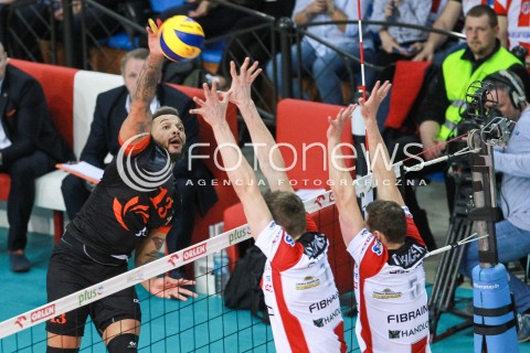 23.04.2017 RZESZOW<br />SIATKOWKA PLUSLIGA 2016/2017 MEN VOLLEYBALL POLAND POLISH PLUS LIGA LEAGUE SEASON 2016/2017 <br />MECZ  O 3. MIEJSCE - II MECZ<br />MECZ ASSECO RESOVIA RZESZOW - JASTRZEBSKI WEGIEL <br />N/Z SALVADOR HIDALGO OLIVA <br /> 