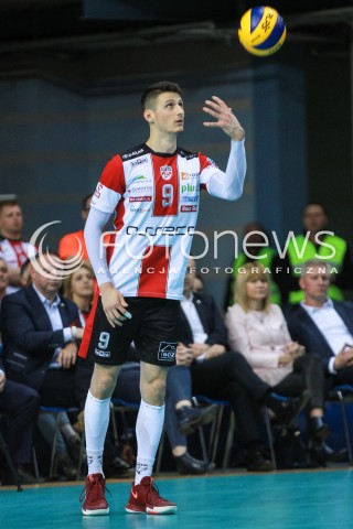  23.04.2017 RZESZOW<br />SIATKOWKA PLUSLIGA 2016/2017 MEN VOLLEYBALL POLAND POLISH PLUS LIGA LEAGUE SEASON 2016/2017 <br />MECZ  O 3. MIEJSCE - II MECZ<br />MECZ ASSECO RESOVIA RZESZOW - JASTRZEBSKI WEGIEL <br />N/Z THIBAULT ROSSARD SYLWETKA <br /> 