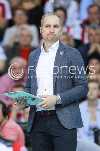  23.04.2017 RZESZOW<br />SIATKOWKA PLUSLIGA 2016/2017 MEN VOLLEYBALL POLAND POLISH PLUS LIGA LEAGUE SEASON 2016/2017 <br />MECZ  O 3. MIEJSCE - II MECZ<br />MECZ ASSECO RESOVIA RZESZOW - JASTRZEBSKI WEGIEL <br />N/Z ANDRZEJ KOWAL - I TRENER ( HEAD COACH ) SMUTEK<br /> 