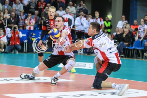  23.04.2017 RZESZOW<br />SIATKOWKA PLUSLIGA 2016/2017 MEN VOLLEYBALL POLAND POLISH PLUS LIGA LEAGUE SEASON 2016/2017 <br />MECZ  O 3. MIEJSCE - II MECZ<br />MECZ ASSECO RESOVIA RZESZOW - JASTRZEBSKI WEGIEL <br />N/Z MARKO IVOVIC THOMAS JAESCHKE <br /> 