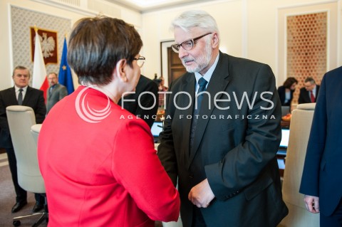 Posiedzenie Rady Ministrów w Warszawie