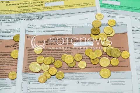  21.03.2017 WARSZAWA<br />ZDJECIE ILUSTRACYJNE<br />N/Z ZEZNANIE PODATKOWE PIT<br /> 