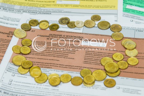  21.03.2017 WARSZAWA<br />ZDJECIE ILUSTRACYJNE<br />N/Z ZEZNANIE PODATKOWE PIT<br /> 