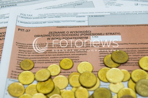  21.03.2017 WARSZAWA<br />ZDJECIE ILUSTRACYJNE<br />N/Z ZEZNANIE PODATKOWE PIT<br /> 