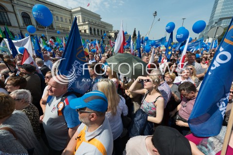  06.05.2017 WARSZAWA<br />MARSZ WOLNOSCI<br />N/Z MANIFESTANCI<br /> 