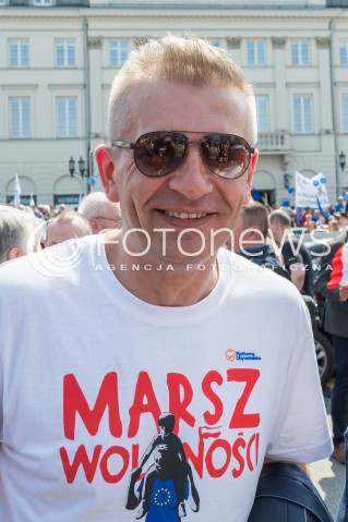  06.05.2017 WARSZAWA<br />MARSZ WOLNOSCI<br />N/Z BARTOSZ ARLUKOWICZ<br /> 