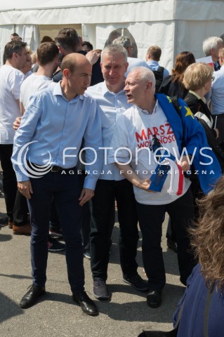  06.05.2017 WARSZAWA<br />MARSZ WOLNOSCI<br />N/Z BORYS BUDKA MICHAL BONI<br /> 