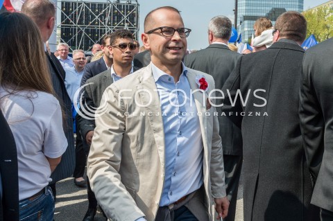  06.05.2017 WARSZAWA<br />MARSZ WOLNOSCI<br />N/Z MICHAL SZCZERBA<br /> 