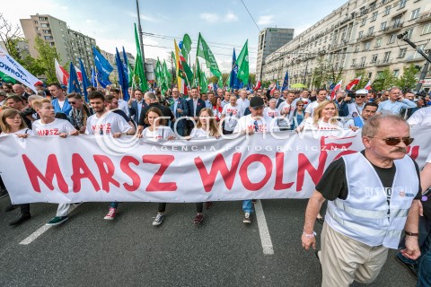  06.05.2017 WARSZAWA<br />MARSZ WOLNOSCI<br />N/Z RYSZARD PETRU BORYS BUDKA MALGORZATA KIDAWA BLONSKA EWA KOPACZ  WLADYSLAW KOSINIAK KAMYSZ BOGDAN BORUSEWICZ KATARZYNA LUBNAUER HANNA GRONKIEWICZ WALTZ ANDRZEJ HALICKI<br /> 