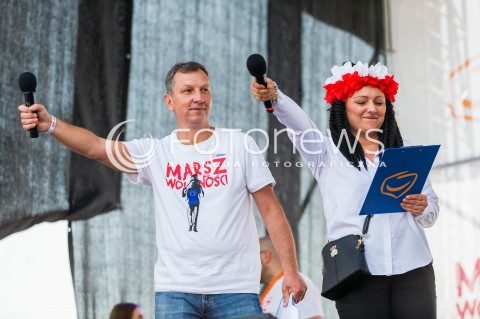  06.05.2017 WARSZAWA<br />MARSZ WOLNOSCI<br />N/Z ANDRZEJ HALICKI<br /> 