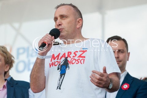  06.05.2017 WARSZAWA<br />MARSZ WOLNOSCI<br />N/Z GRZEGORZ SCHETYNA<br /> 