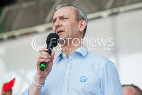  06.05.2017 WARSZAWA<br />MARSZ WOLNOSCI<br />N/Z PRZEWODNICZACY ZNP SLAWOMIR BRONIARZ<br /> 