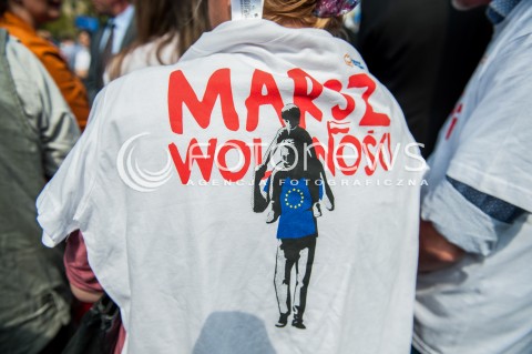  06.05.2017 WARSZAWA<br />MARSZ WOLNOSCI<br />N/Z NAPISZ MARSZ WOLNOSCI<br /> 