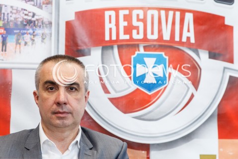  11.05.2017 RZESZOW <br />SIATKOWKA <br />PREZENTACJA NOWEGO TRENERA ASSECO RESOVII RZESZOW NA SEZON 2017/2018<br />N/Z ROBERTO SERNIOTTI ( NOWY TRENER ) <br /> 
