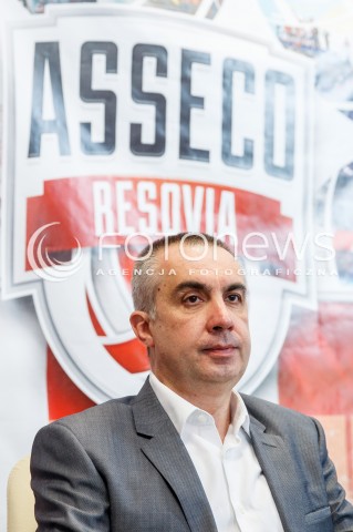  11.05.2017 RZESZOW <br />SIATKOWKA <br />PREZENTACJA NOWEGO TRENERA ASSECO RESOVII RZESZOW NA SEZON 2017/2018<br />N/Z ROBERTO SERNIOTTI ( NOWY TRENER ) <br /> 
