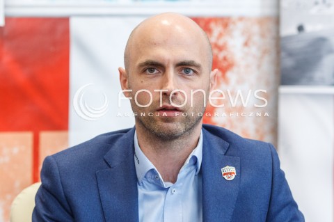  11.05.2017 RZESZOW <br />SIATKOWKA <br />PREZENTACJA NOWEGO TRENERA ASSECO RESOVII RZESZOW NA SEZON 2017/2018<br />N/Z BARTOSZ GORSKI ( PREZES ASSECO RESOVII ) <br /> 