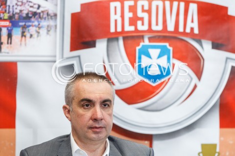  11.05.2017 RZESZOW <br />SIATKOWKA <br />PREZENTACJA NOWEGO TRENERA ASSECO RESOVII RZESZOW NA SEZON 2017/2018<br />N/Z ROBERTO SERNIOTTI ( NOWY TRENER ) <br /> 