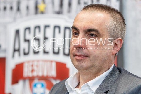  11.05.2017 RZESZOW <br />SIATKOWKA <br />PREZENTACJA NOWEGO TRENERA ASSECO RESOVII RZESZOW NA SEZON 2017/2018<br />N/Z ROBERTO SERNIOTTI ( NOWY TRENER ) <br /> 