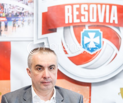  11.05.2017 RZESZOW <br />SIATKOWKA <br />PREZENTACJA NOWEGO TRENERA ASSECO RESOVII RZESZOW NA SEZON 2017/2018<br />N/Z ROBERTO SERNIOTTI ( NOWY TRENER ) <br /> 